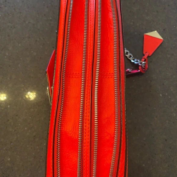 Rebecca Minkoff Park Avenue Hot Pink/Orange Shoulder Bag - Picture 4 of 5